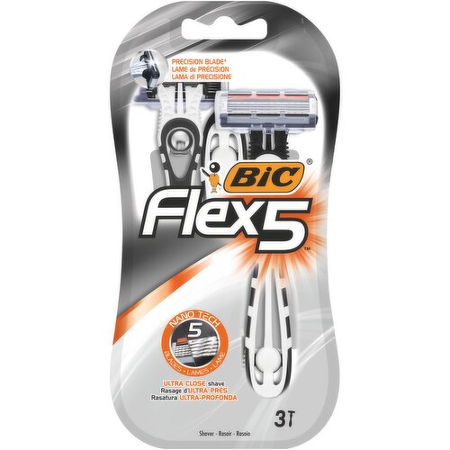 BIC Flex5 Men's Razor x3