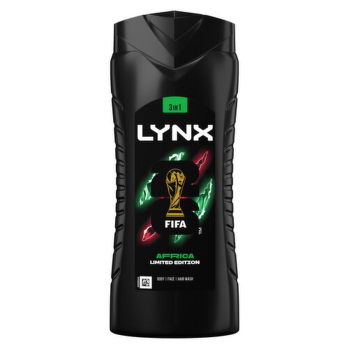 Lynx Limited Edition FIFA Africa 3-in-1 Body Wash 500 ml