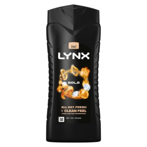 Lynx Gold 3-in-1 Body Wash 500 ml