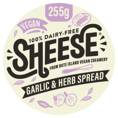 Sheese Garlic & Herb Spread 255g
