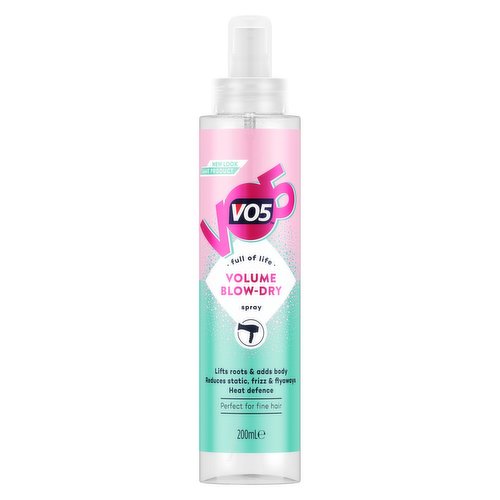 VO5 Hairspray Volume Blow-Dry 200 ml