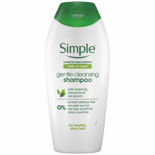 Simple Kind to Hair Shampoo Gentle Cleansing 400 ml