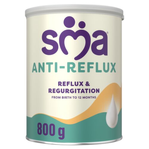 SMA® Anti Reflux Baby Milk Powder Formula, From Birth 800g