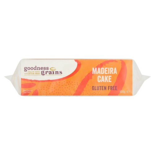 Goodness Grains Madeira Cake Gluten Free 320g