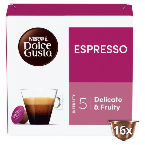 Nescafé Dolce Gusto Espresso Coffee Pods x16 (16 Servings)