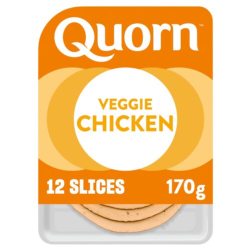 Quorn 12 Veggie Chicken Slices 170g