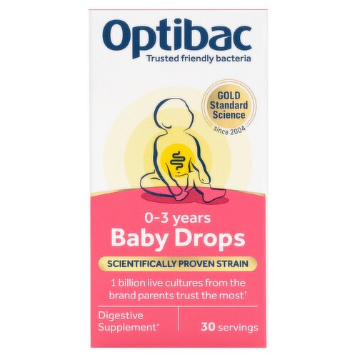 Optibac Probiotics Baby Drops 30 Servings