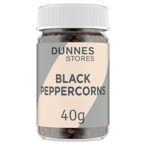Dunnes Stores Black Peppercorns 40g