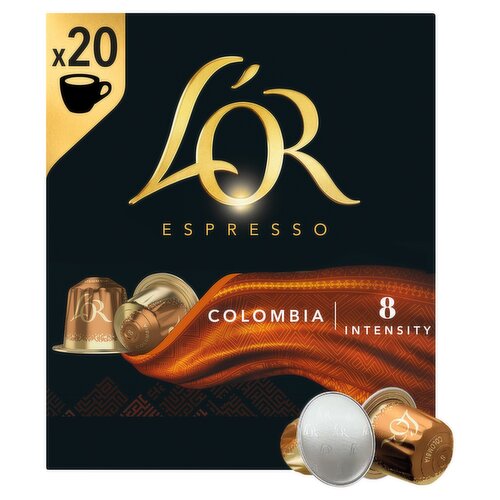 L'OR Origins Colombia Coffee Pods X20