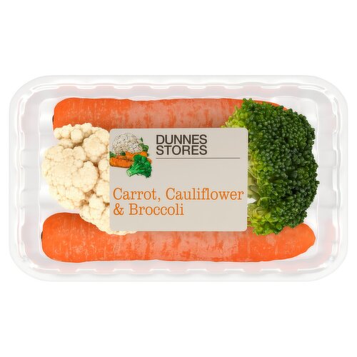 Dunnes Stores Fresh Carrot, Cauliflower & Broccoli
