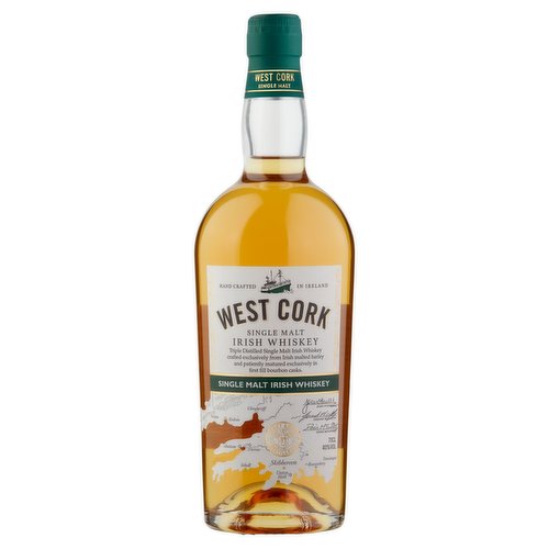 West Cork Single Malt Irish Whiskey 70cl
