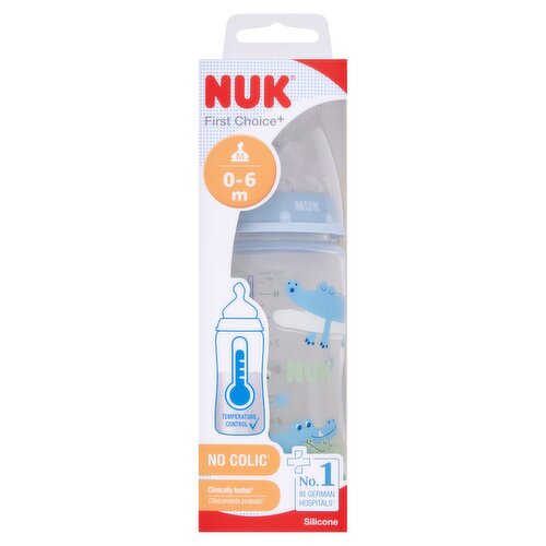 NUK Silicone First Choice 0-6m