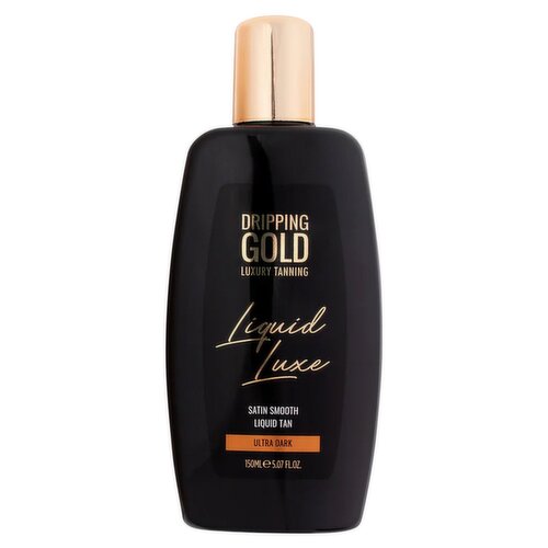 Dripping Gold Luxury Tanning Ultra Dark Liquid Luxe Satin Smooth Liquid Tan 150ml