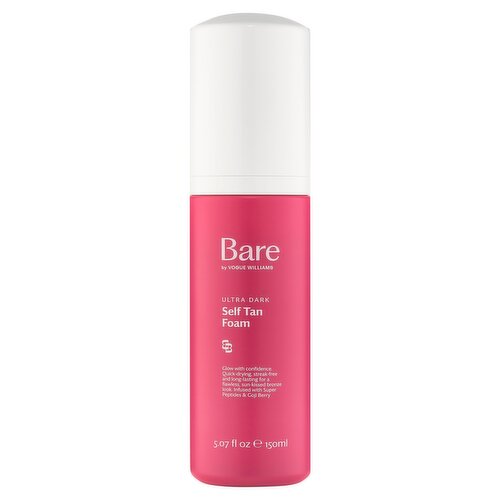 Bare by Vogue Williams Ultra Dark Self Tan Foam 150ml