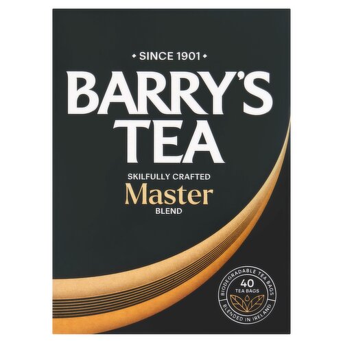 Barry's Tea Master Blend 40 Tea Bags 125g