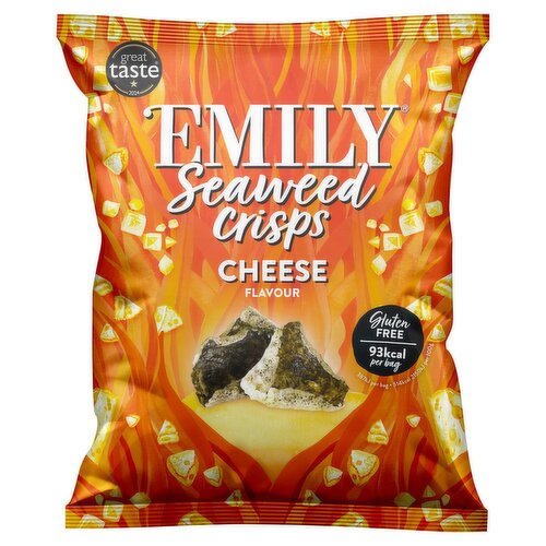Emily Seaweed Crisps Cheese 18g