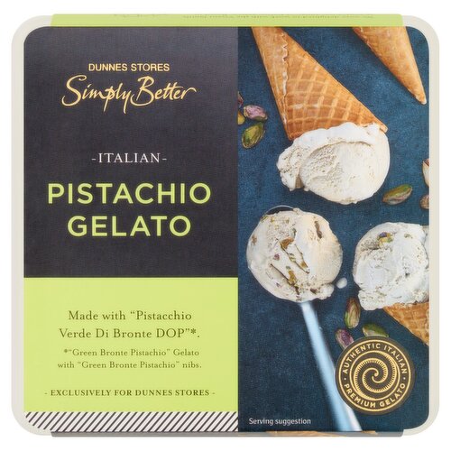 Dunnes Stores Simply Better Italian Pistachio Gelato 350g