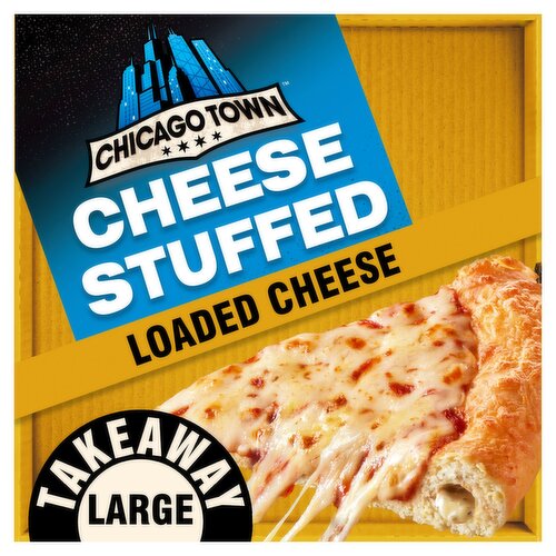Chicago Town Stuffed Crust Takeaway Loaded Cheese Pizza 630g