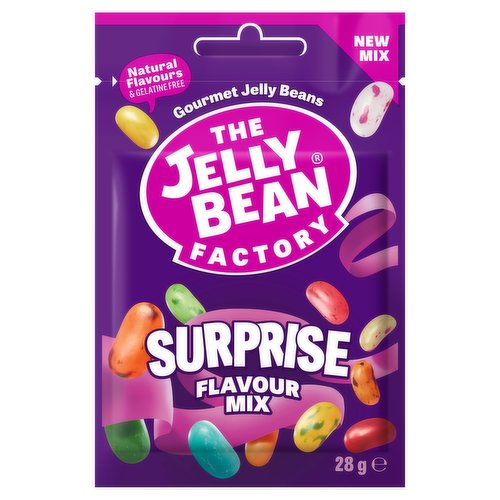 The Jelly Bean Factory Gourmet Jelly Beans Surprise Flavour Mix 28g
