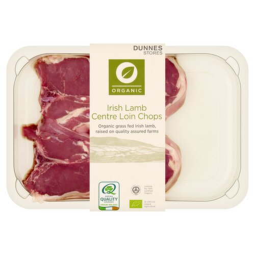Dunnes Stores Organic Irish Lamb Centre Loin Chops 380g