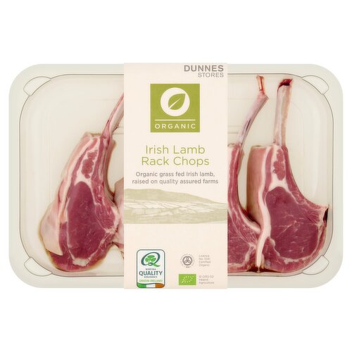 Dunnes Stores Organic Irish Lamb Rack Chops 320g