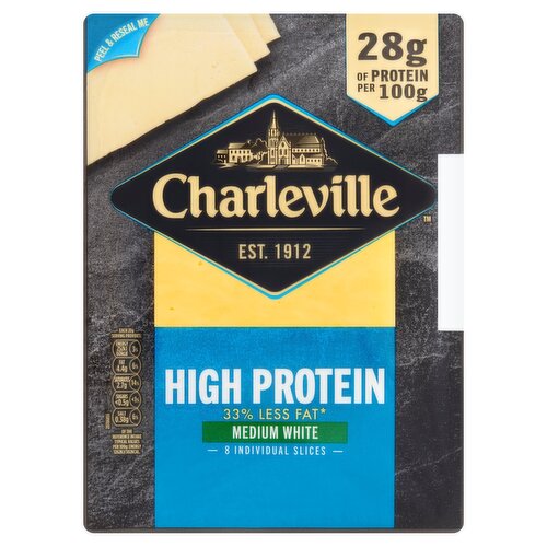 Charleville High Protein White Slices 160g
