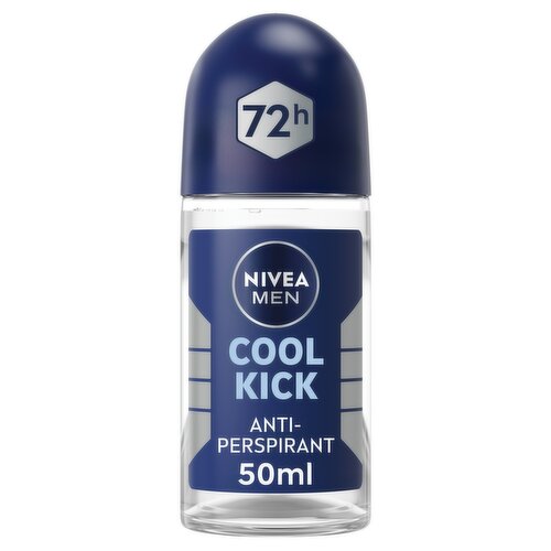 NIVEA NIVEA MEN 72h Cool Kick Anti-perspirant Roll-on 50ml 50ML