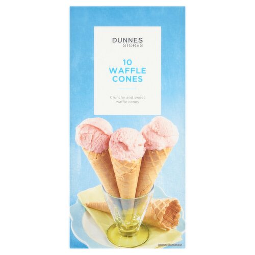 Dunnes Stores 10 Waffle Cones