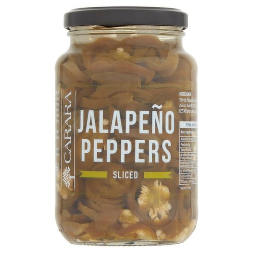 Carara Jalapeño Peppers Sliced 430g