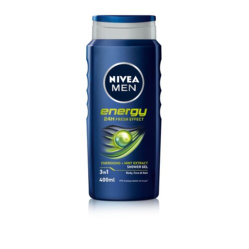 NIVEA NIVEA MEN Energy Shower Gel 400ml 400ML