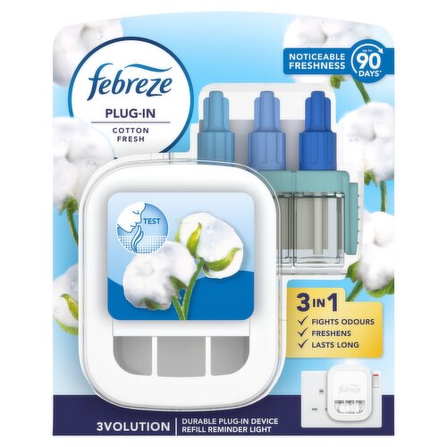 Febreze 3Volution Air Freshener Starter Kit Cotton Fresh 20ML