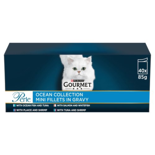 GOURMET Perle Ocean Collection Wet Cat Food 40x85g Dunnes Stores