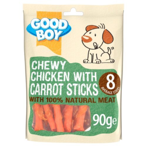 Good Boy Pawsley & Co. Chewy Chicken with Carrot Sticks 90g