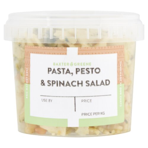 Baxter & Greene Pasta, Pesto & Spinach Salad 210g