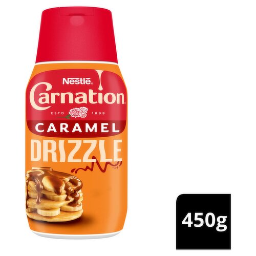 Carnation Caramel Drizzle Condensed Milk Dessert Sauce Bottle 450g