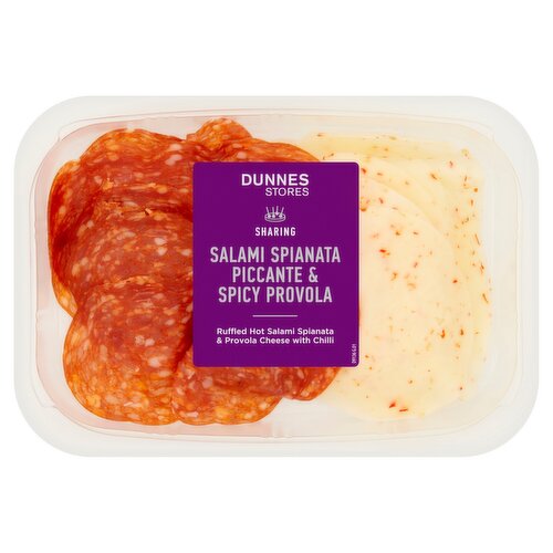 Dunnes Stores Sharing Salami Spianata Piccante & Spicy Provola 80g