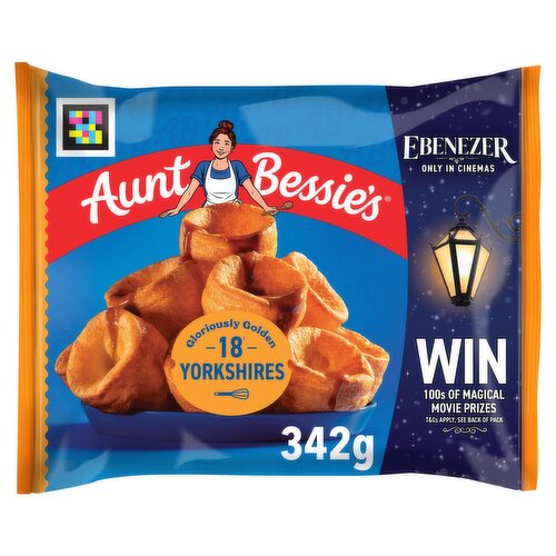 Aunt Bessie's 18 Glorious Golden Yorkshire Puddings 342g