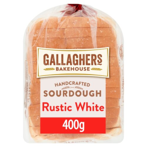 Gallaghers Bakehouse Sourdough Rustic White 400g