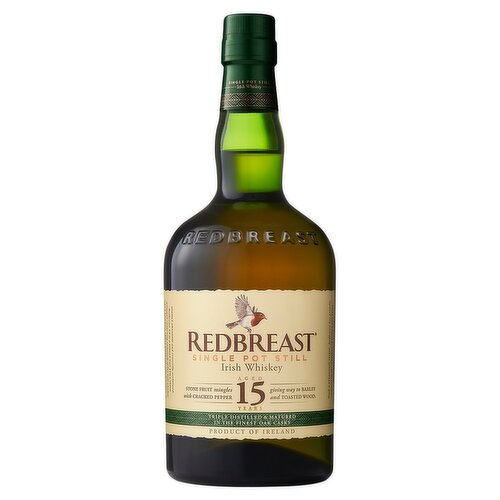 Redbreast 15 Year Old Irish Whiskey 70cl