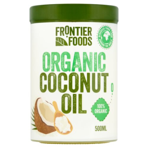 Frontier Foods Organic Coconut Oil 500ml