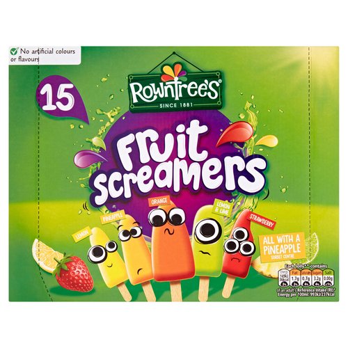 Rowntree's Fruit Screamers 15 x 16g (240g)
