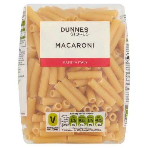 Dunnes Stores Macaroni 500g