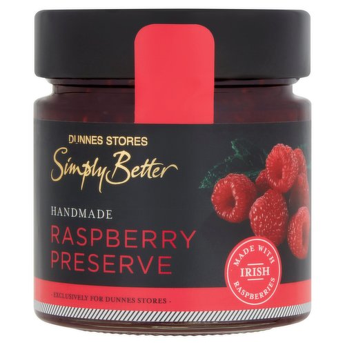 Dunnes Stores Simply Better Handmade Raspberry Preserve 280g