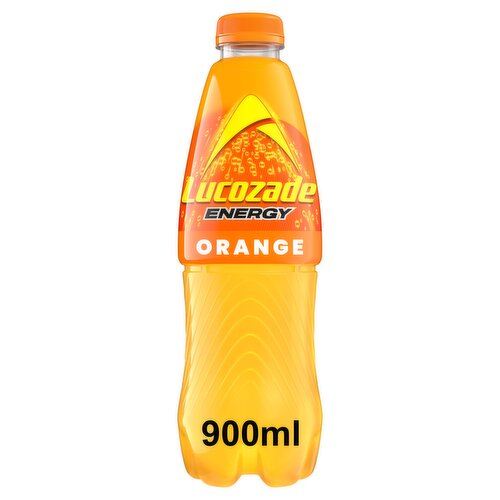 Lucozade Energy Drink Orange 900ml