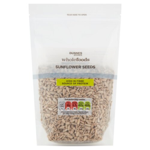 Dunnes Stores Wholefoods Sunflower Seeds 250g