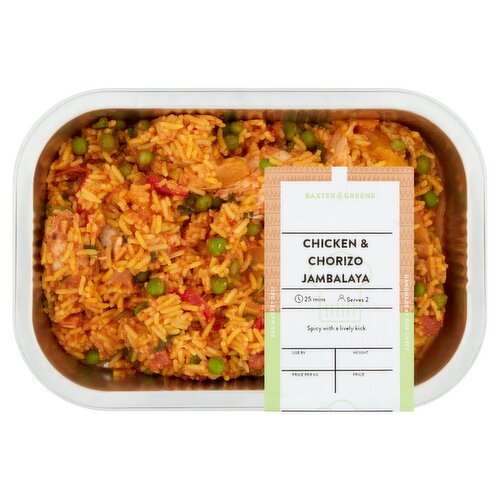 Baxter & Greene Chicken & Chorizo Jambalaya 500 g