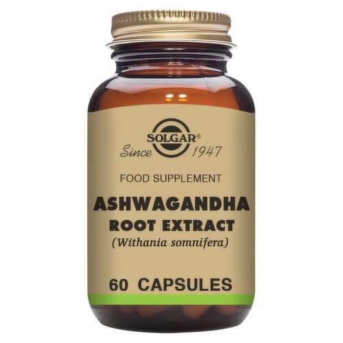 Solgar Ashwagandha Root Extract 60 Vegetable Capsules