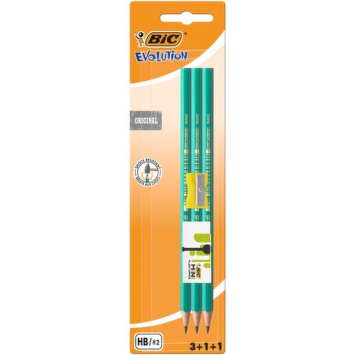 BIC Pencils Eraser Sharpener x5