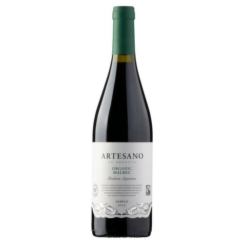 Artesano de Argento Organic Malbec 75cl