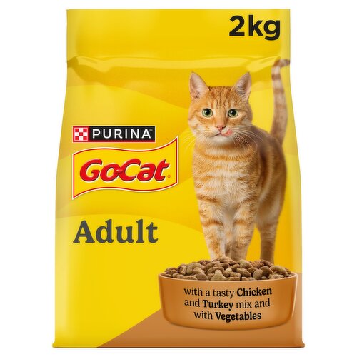 Go-Cat Chicken & Turkey Dry Cat Food 2kg